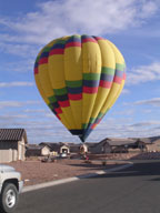 Original Photo of hot air balloon. Copyright William H. Hall III